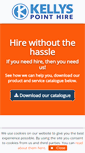Mobile Screenshot of kellys-hire.com